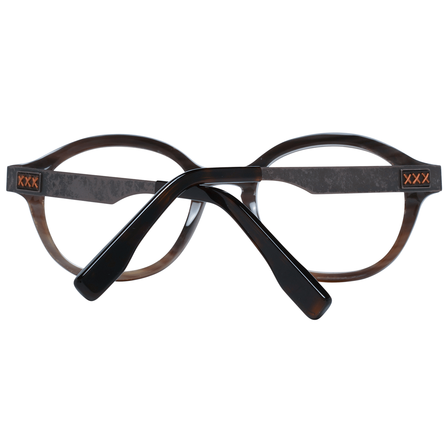 Zegna Couture Brown Men Optical Frames - DEA STILOSA MILANO