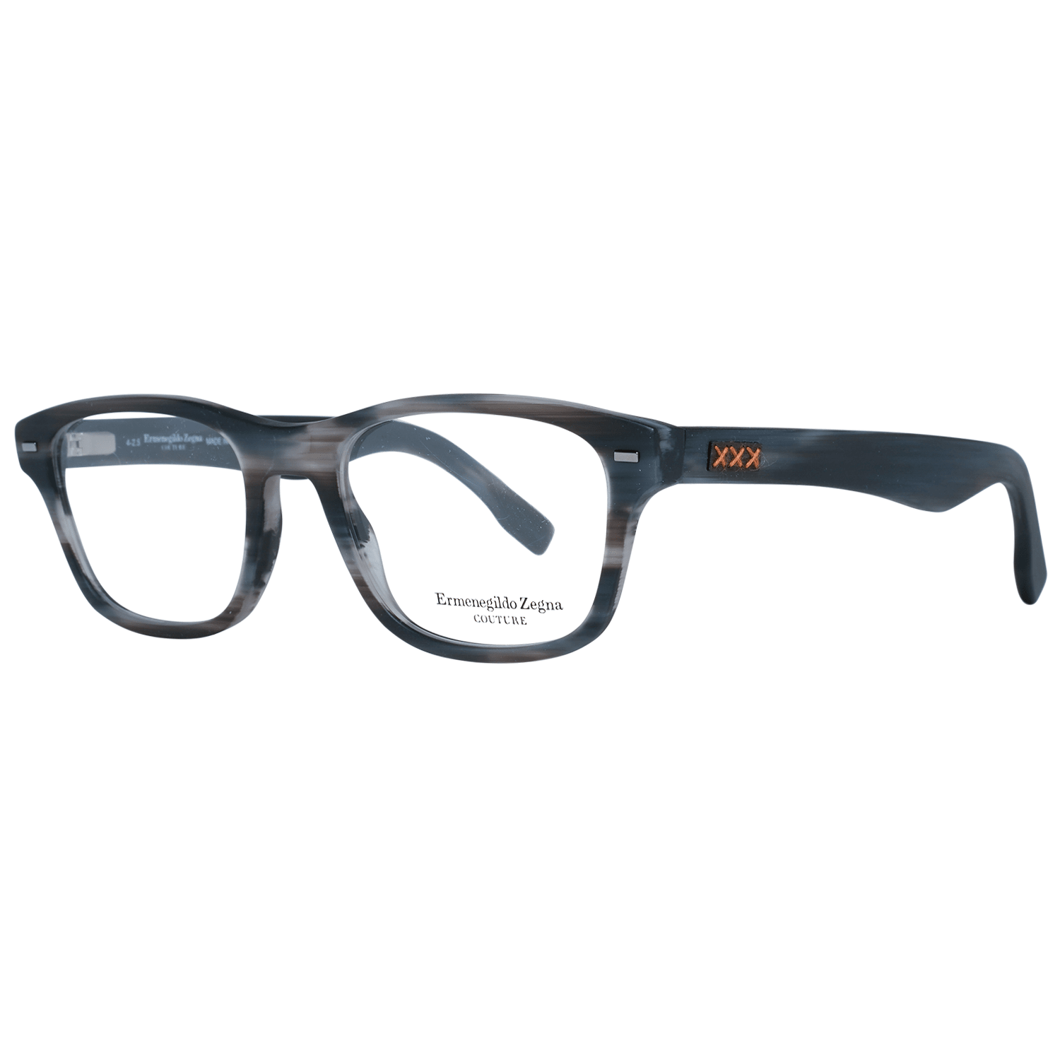 Zegna Couture Gray Men Optical Frames - DEA STILOSA MILANO