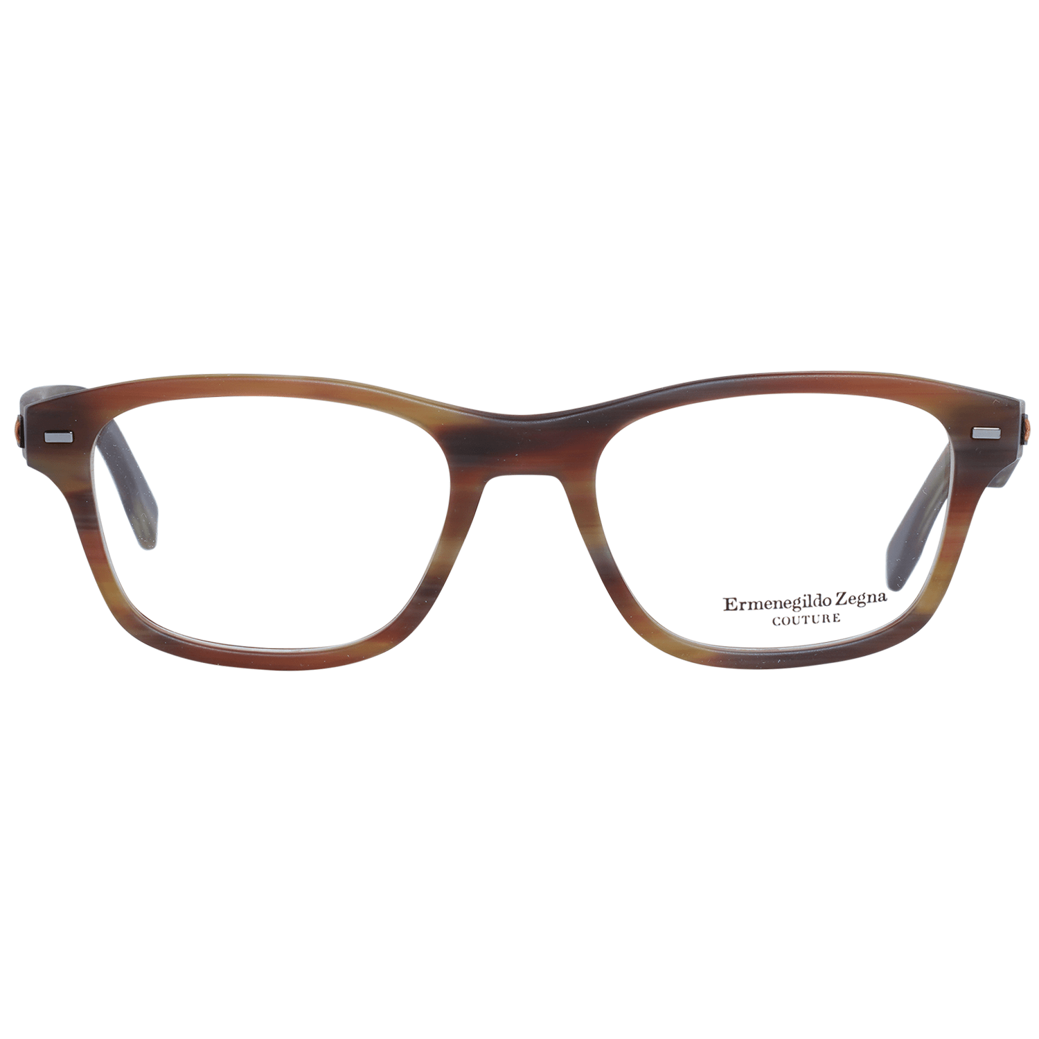 Zegna Couture Brown Men Optical Frames - DEA STILOSA MILANO