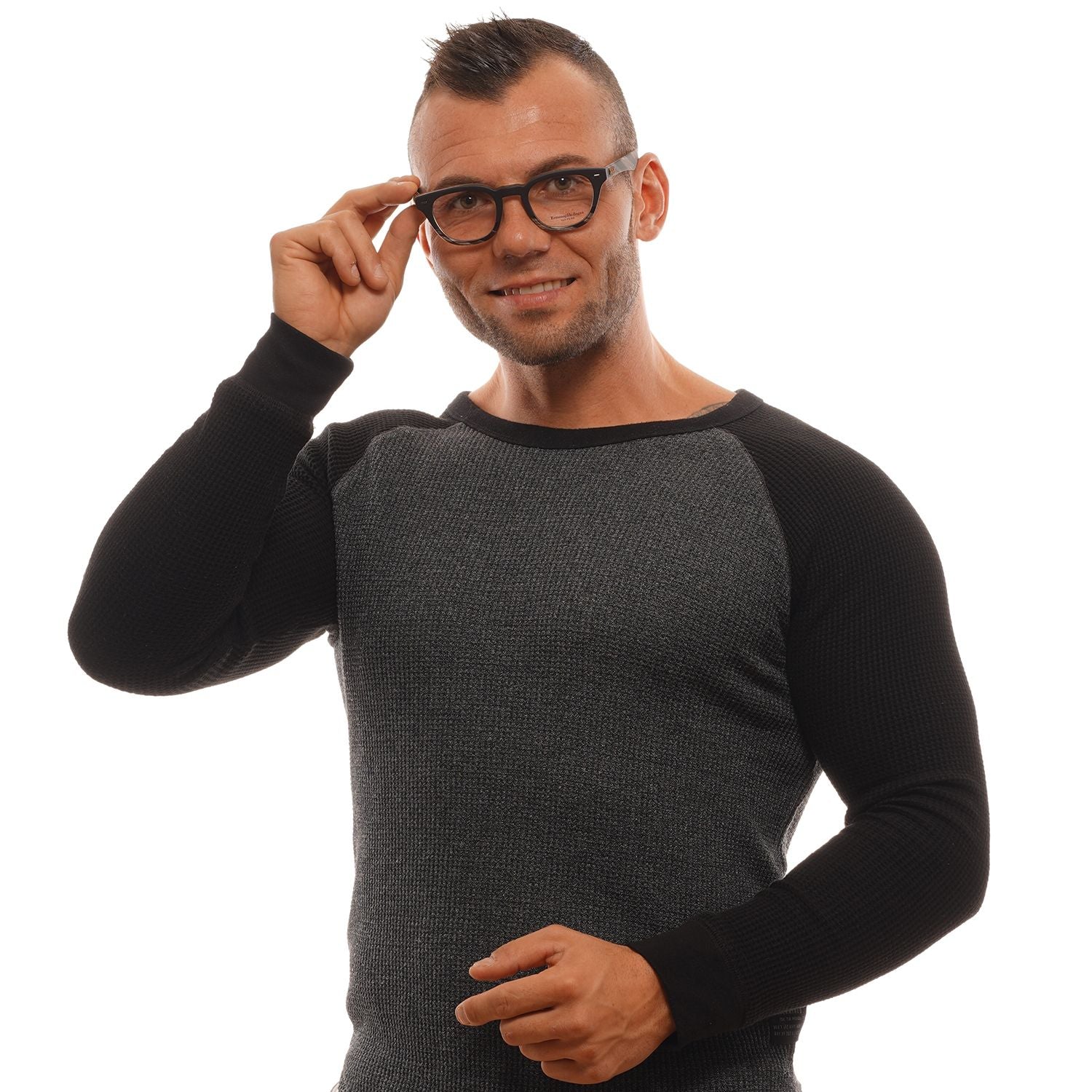 Zegna Couture Black Men Optical Frames - DEA STILOSA MILANO