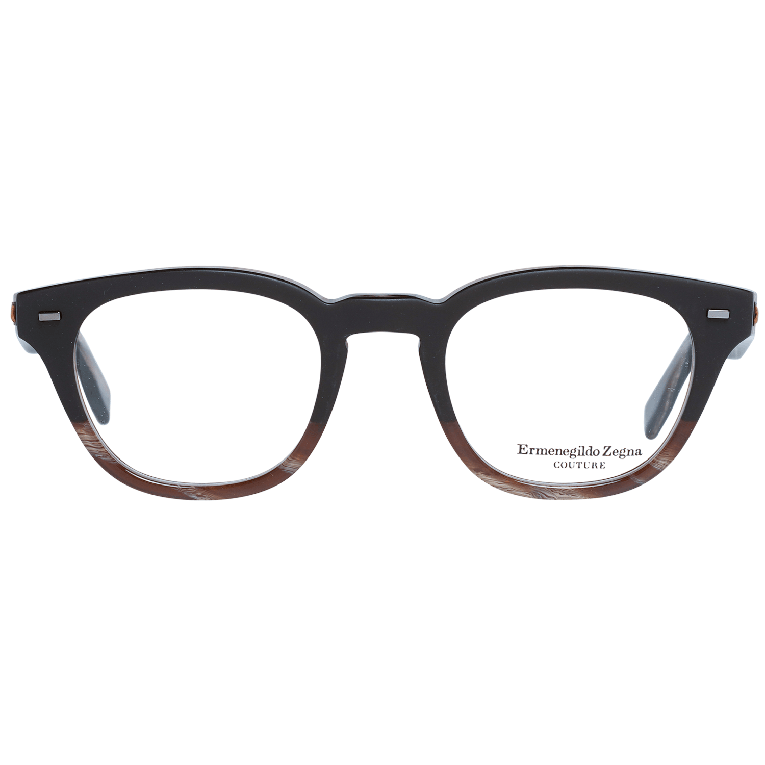 Zegna Couture Brown Men Optical Frames - DEA STILOSA MILANO