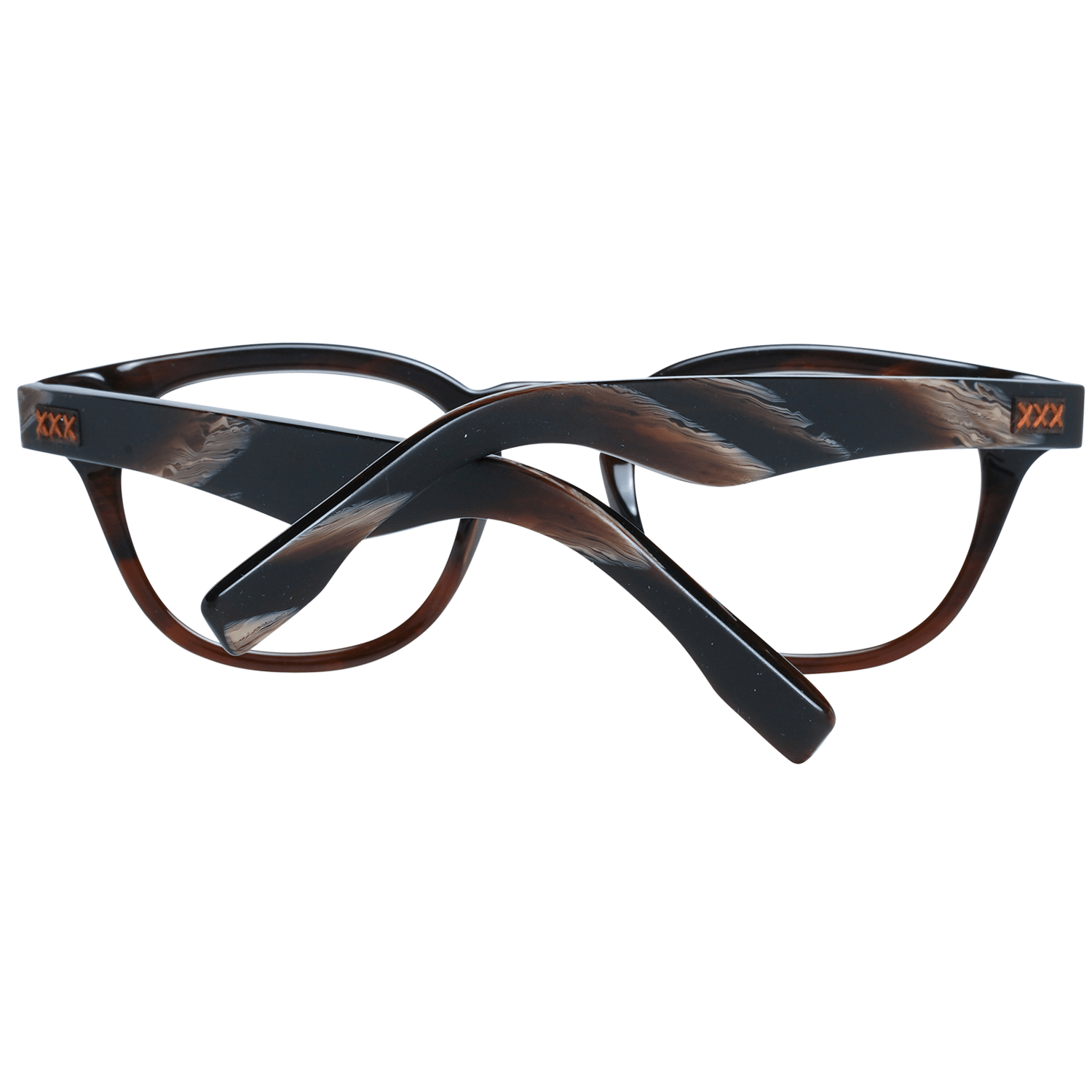 Zegna Couture Brown Men Optical Frames - DEA STILOSA MILANO