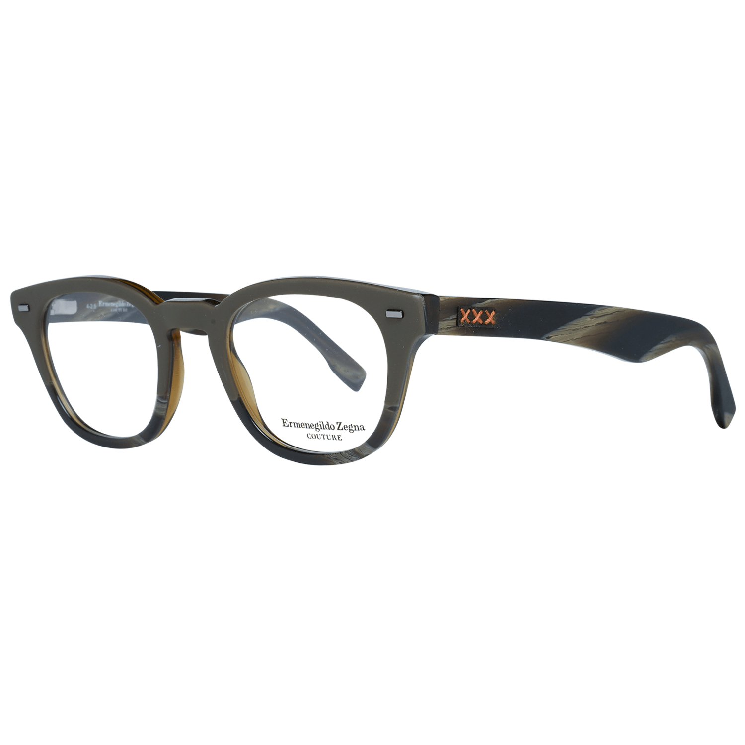 Zegna Couture Olive Men Optical Frames - DEA STILOSA MILANO