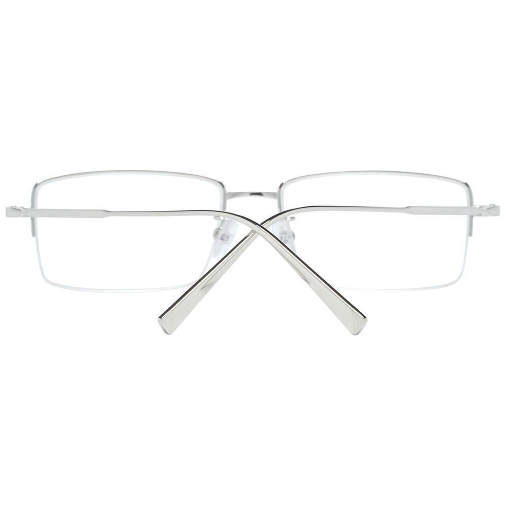 Ermenegildo Zegna Silver Men Optical Frames - DEA STILOSA MILANO