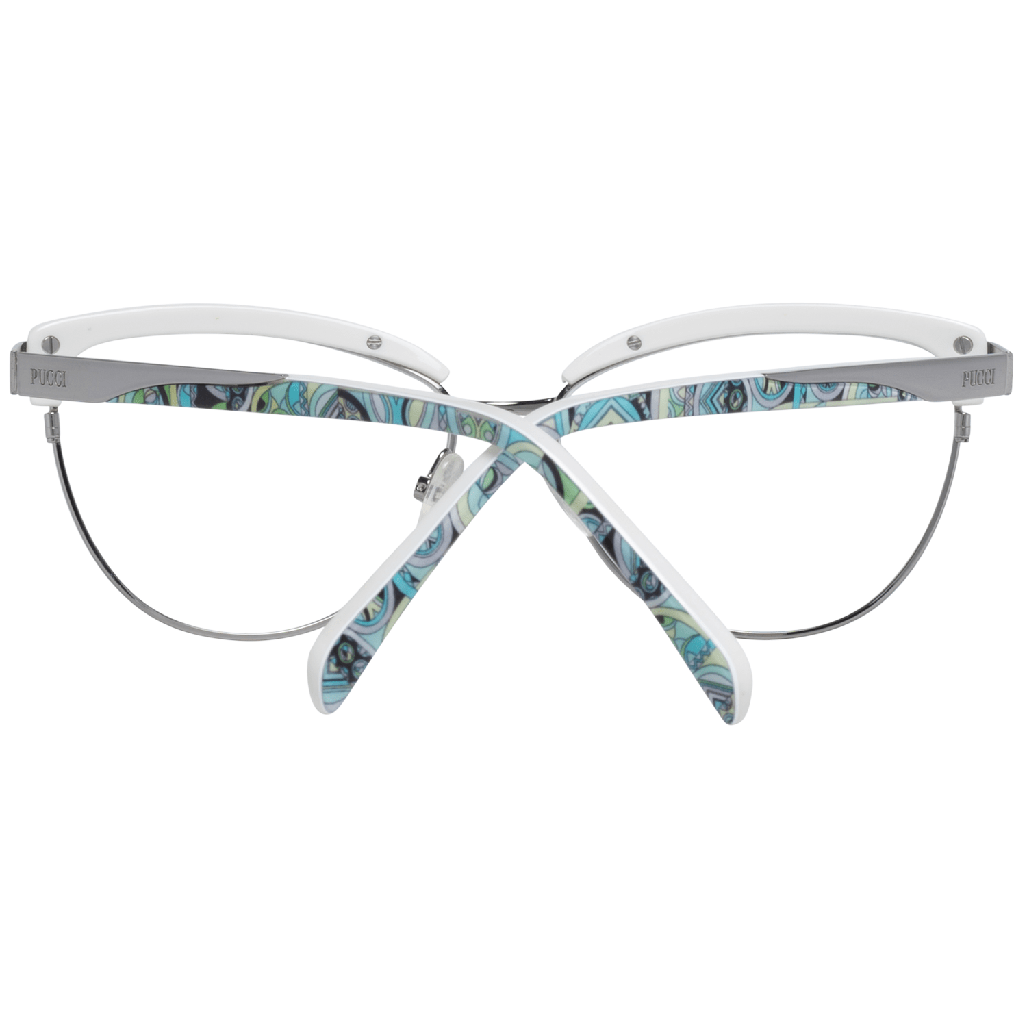 Emilio Pucci Silver Women Optical Frames - DEA STILOSA MILANO