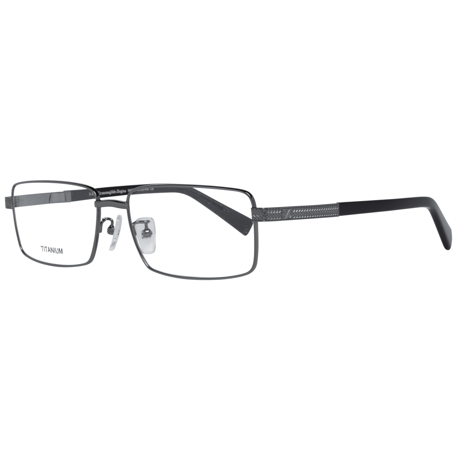 Ermenegildo Zegna Gray Men Optical Frames - DEA STILOSA MILANO