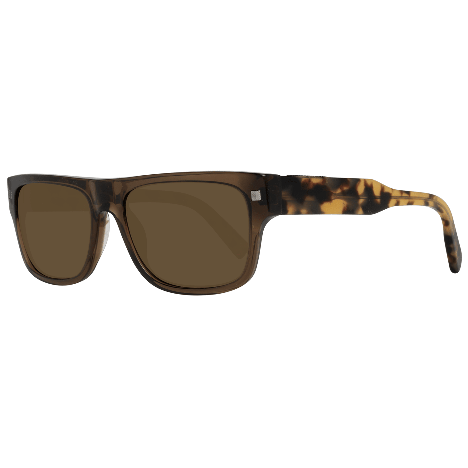 Ermenegildo Zegna Brown Men Sunglasses - DEA STILOSA MILANO
