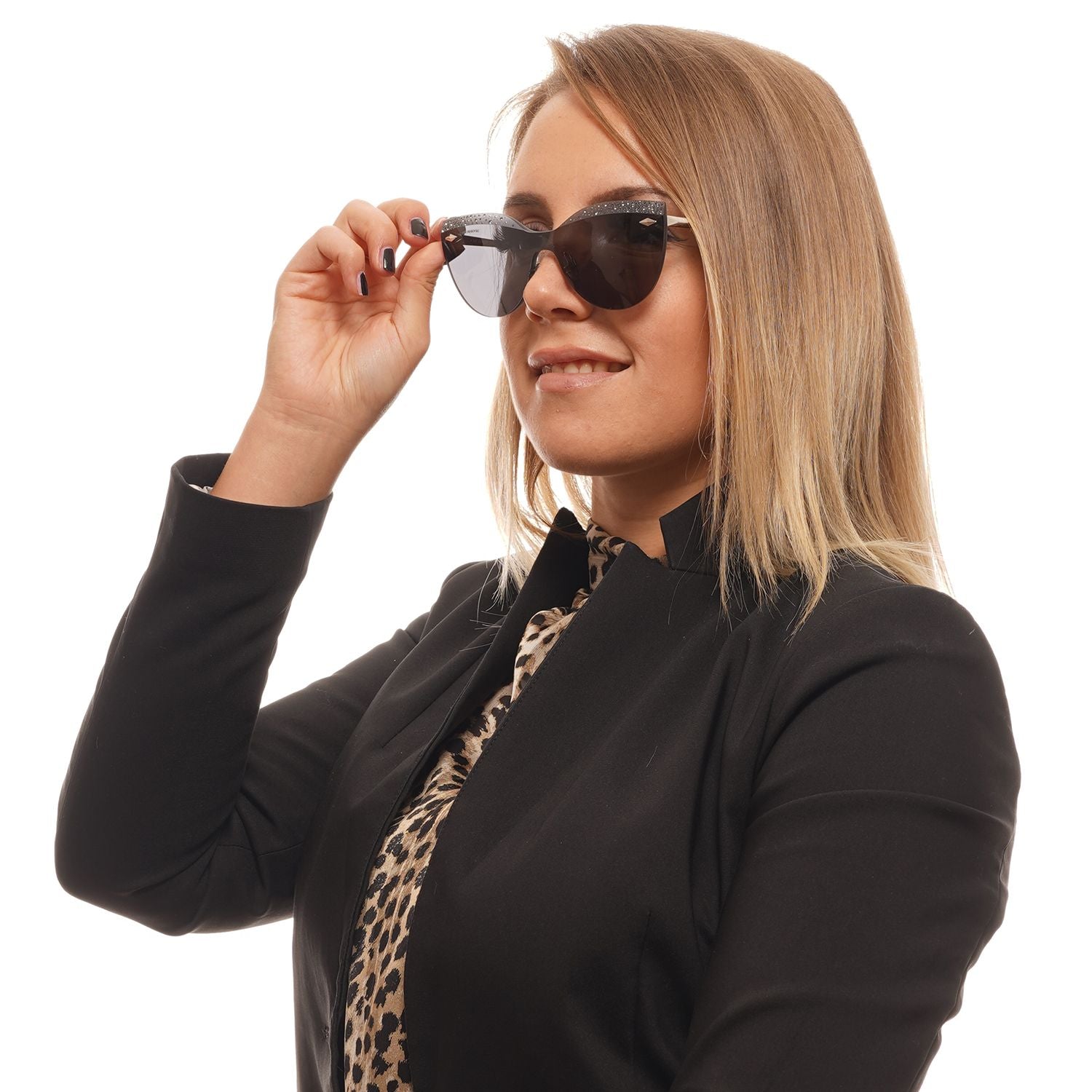 Atelier Swarovski Gray Women Sunglasses - DEA STILOSA MILANO