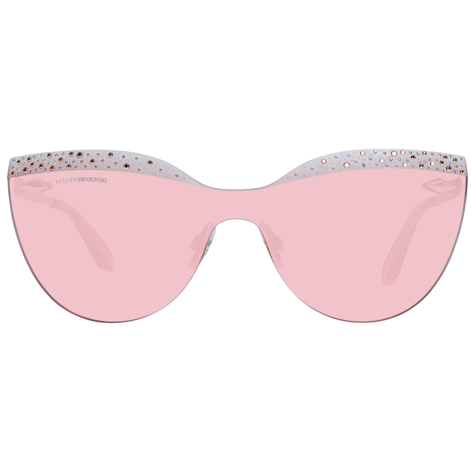 Atelier Swarovski Rose Gold Women Sunglasses - DEA STILOSA MILANO