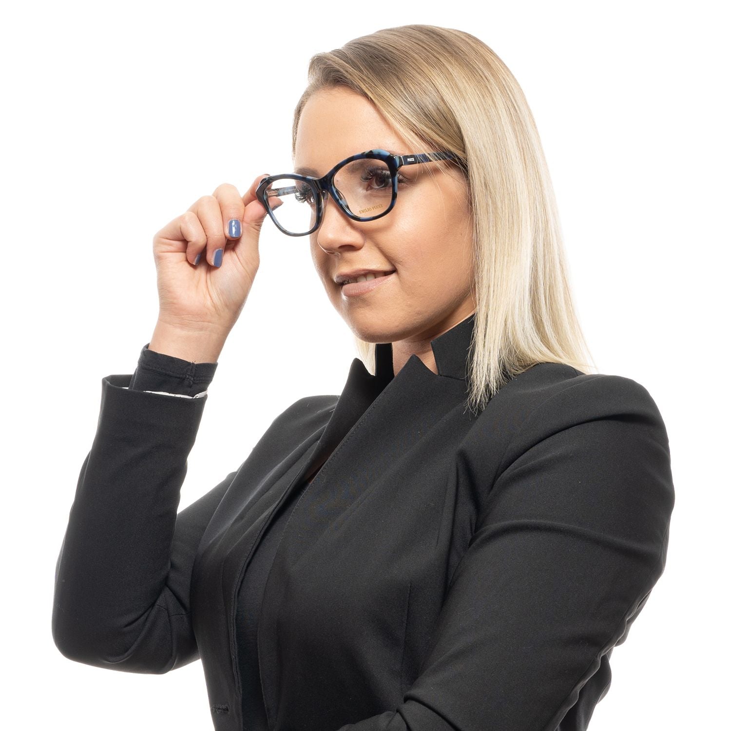 Emilio Pucci Blue Women Optical Frames - DEA STILOSA MILANO