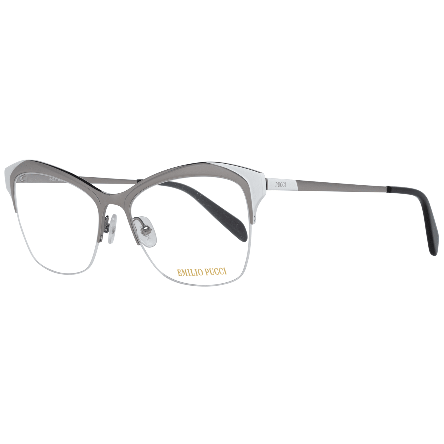 Emilio Pucci Silver Women Optical Frames - DEA STILOSA MILANO