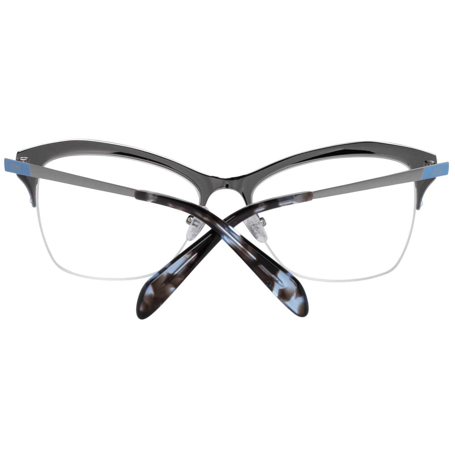 Emilio Pucci Silver Women Optical Frames - DEA STILOSA MILANO
