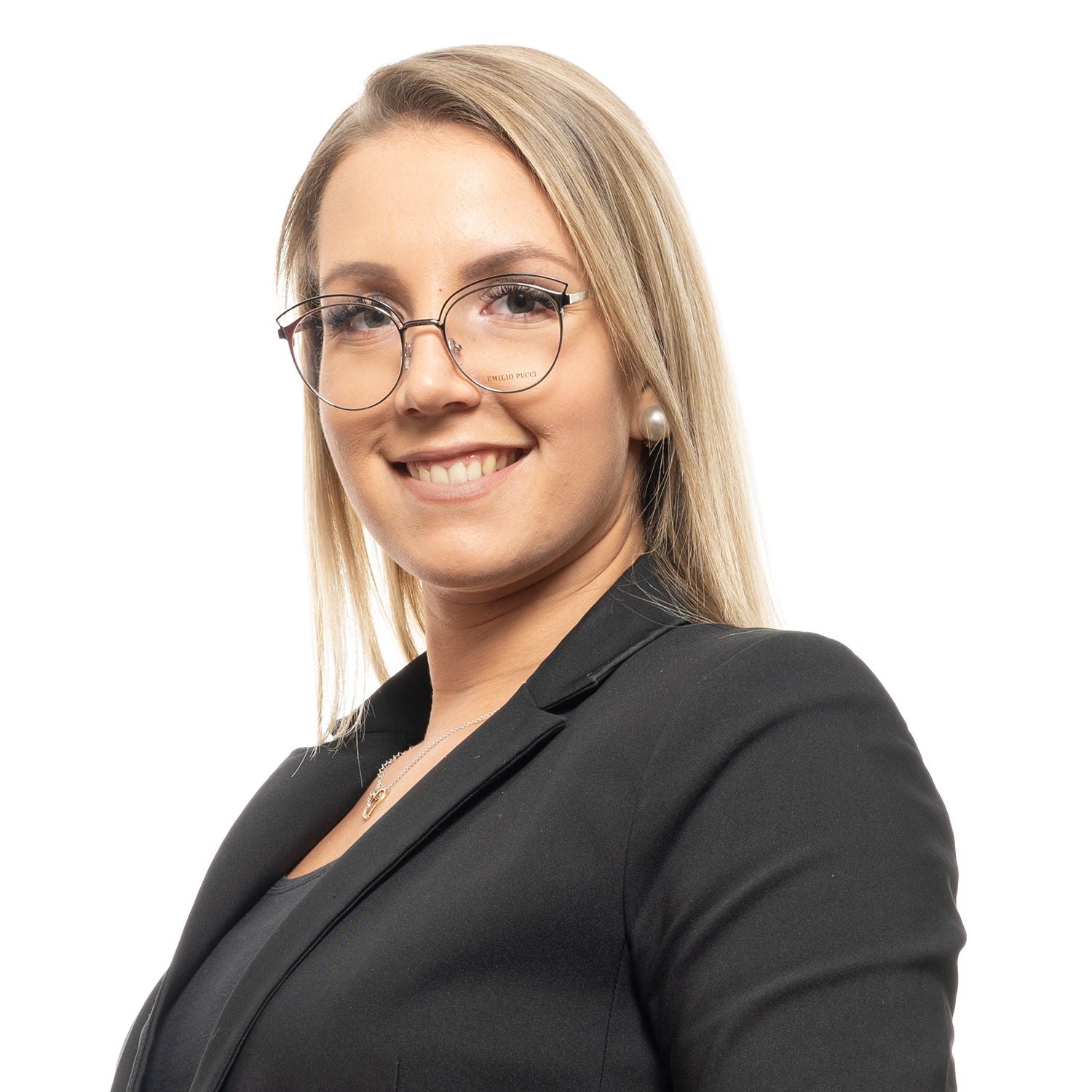 Emilio Pucci Silver Women Optical Frames - DEA STILOSA MILANO