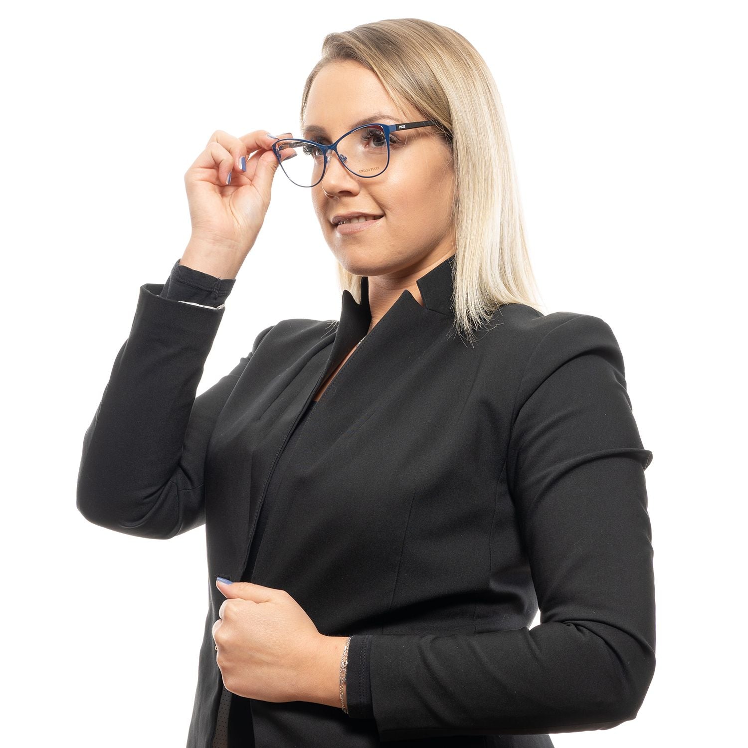 Emilio Pucci Blue Women Optical Frames - DEA STILOSA MILANO