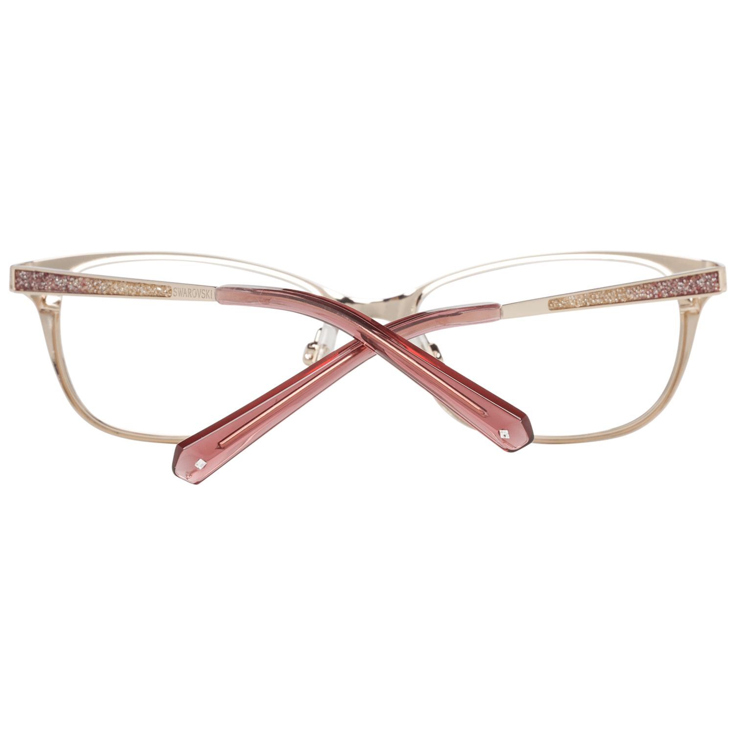 Swarovski Gold Women Optical Frames - DEA STILOSA MILANO