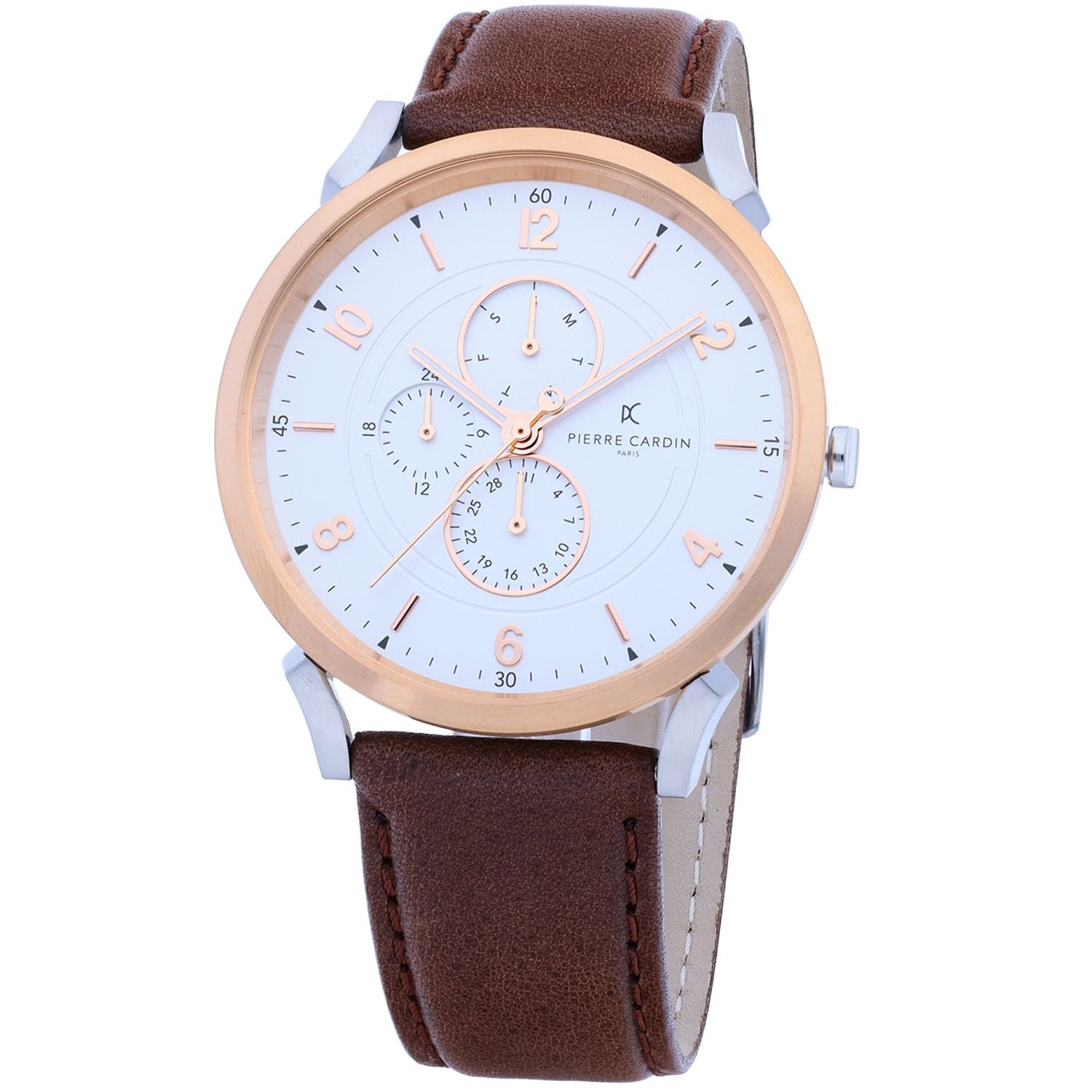 Pierre Cardin Brown Men Watch - DEA STILOSA MILANO