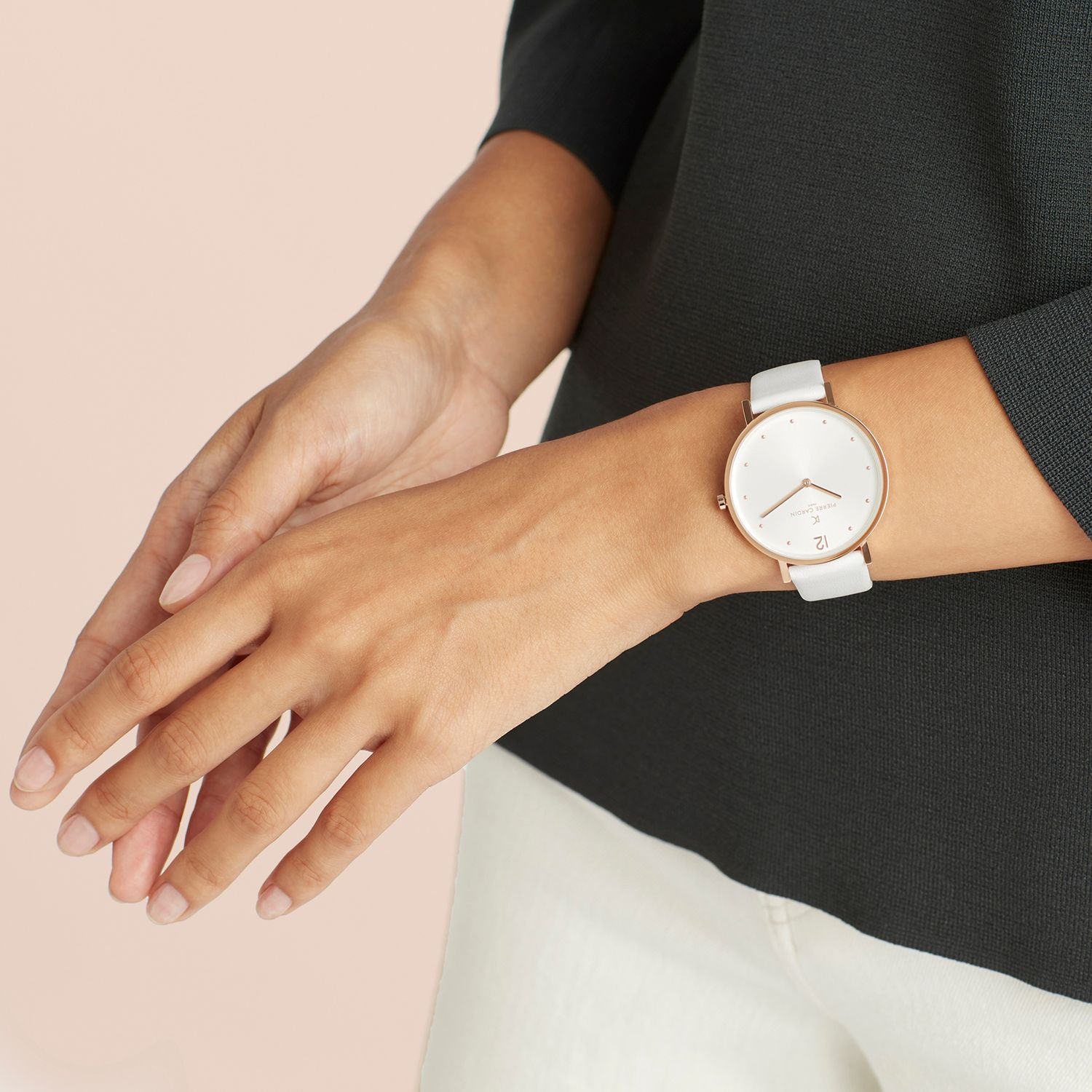 Pierre Cardin White Women Watch - DEA STILOSA MILANO