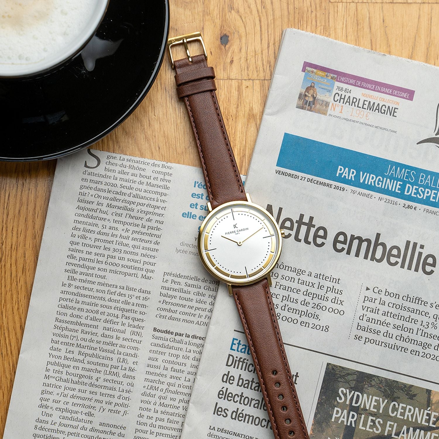 Pierre Cardin Gold Men Watch - DEA STILOSA MILANO