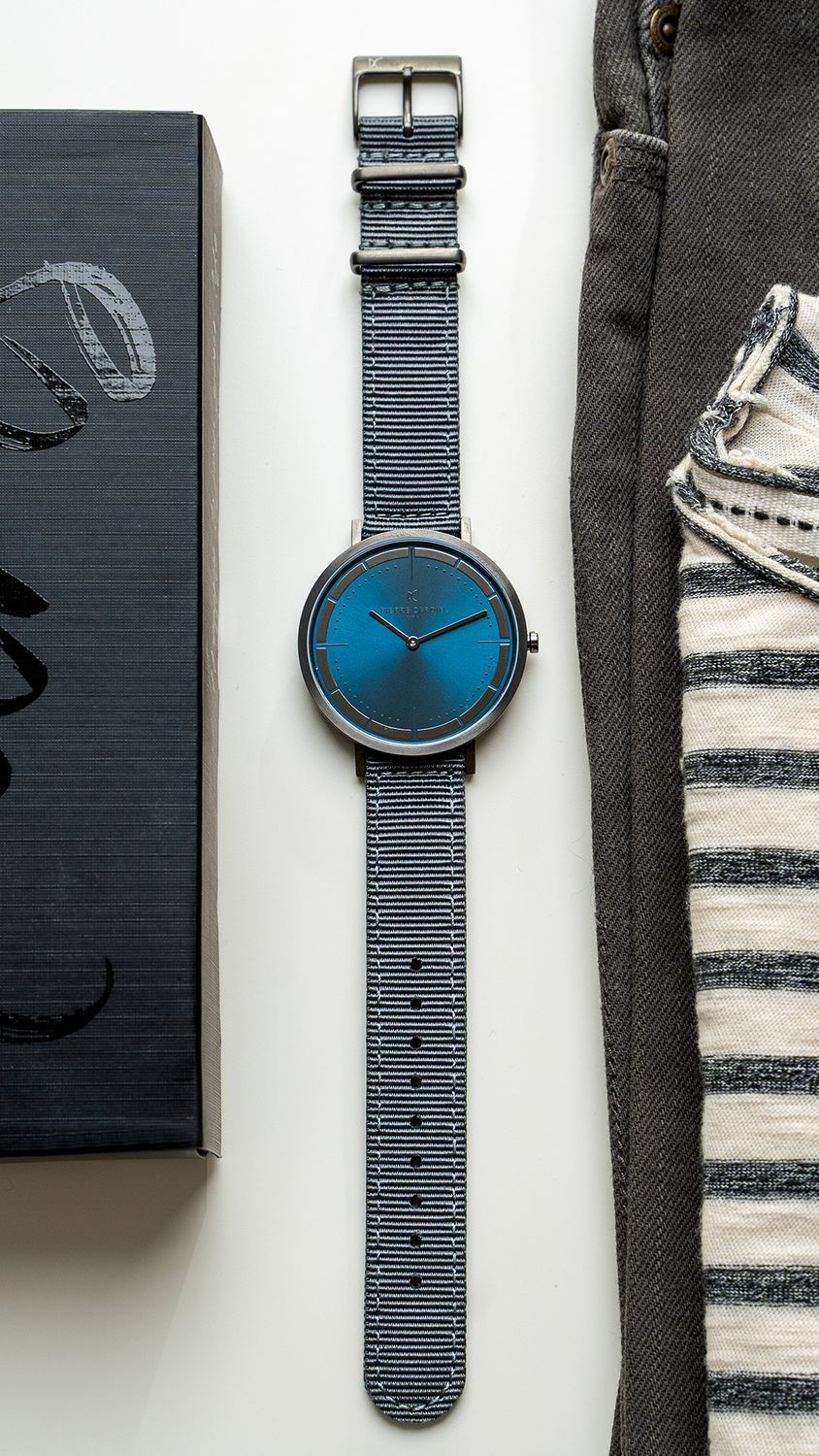 Pierre Cardin Gray Men Watch - DEA STILOSA MILANO