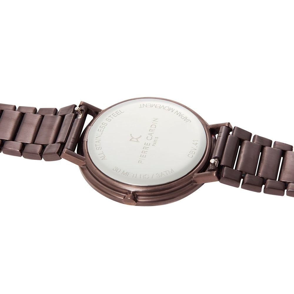 Pierre Cardin Brown Men Watch - DEA STILOSA MILANO