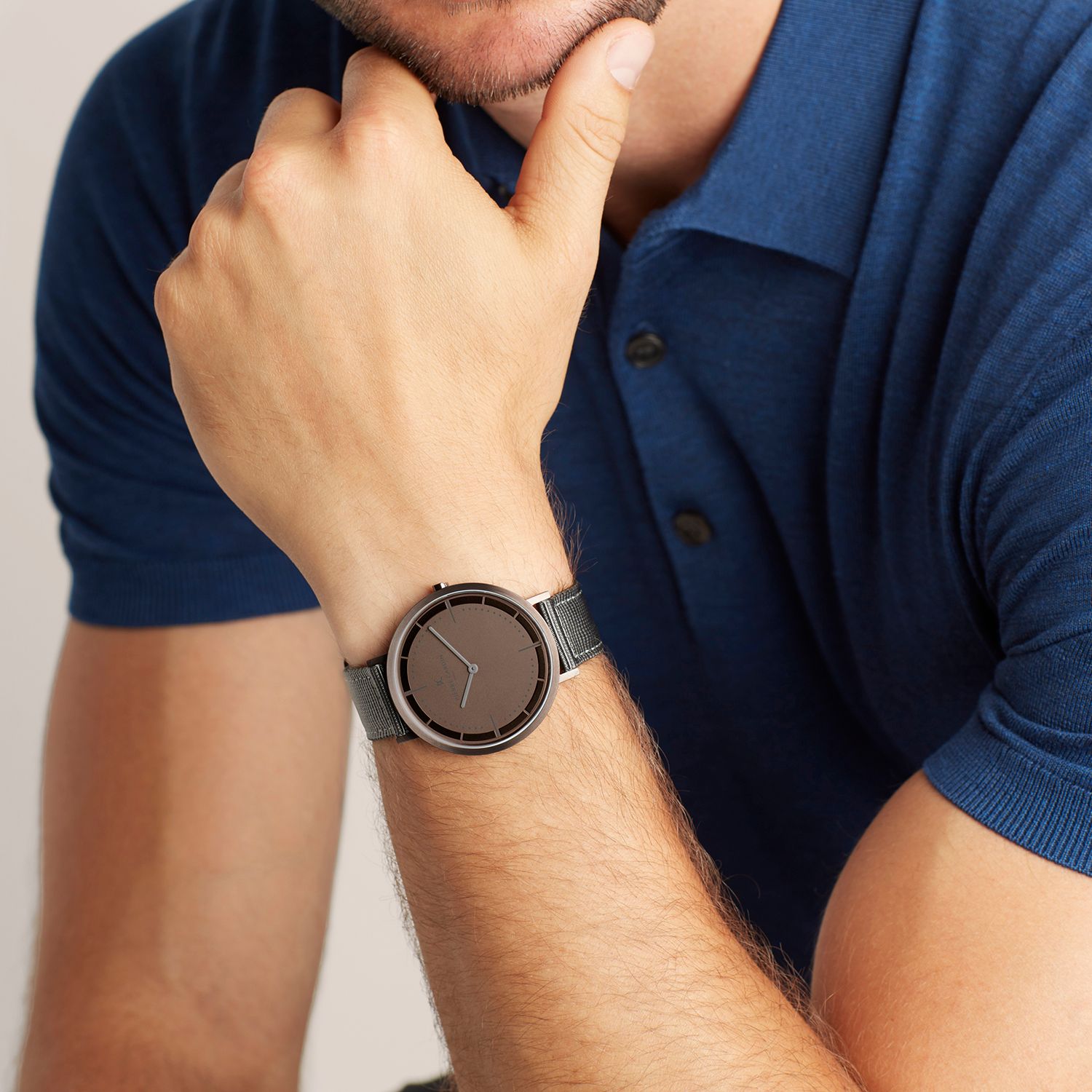 Pierre Cardin Gray Men Watch - DEA STILOSA MILANO