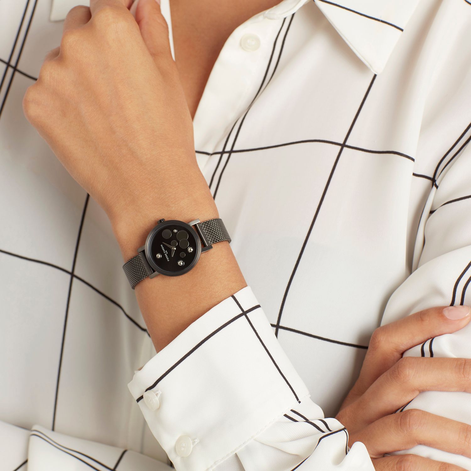 Pierre Cardin Gray Women Watch - DEA STILOSA MILANO