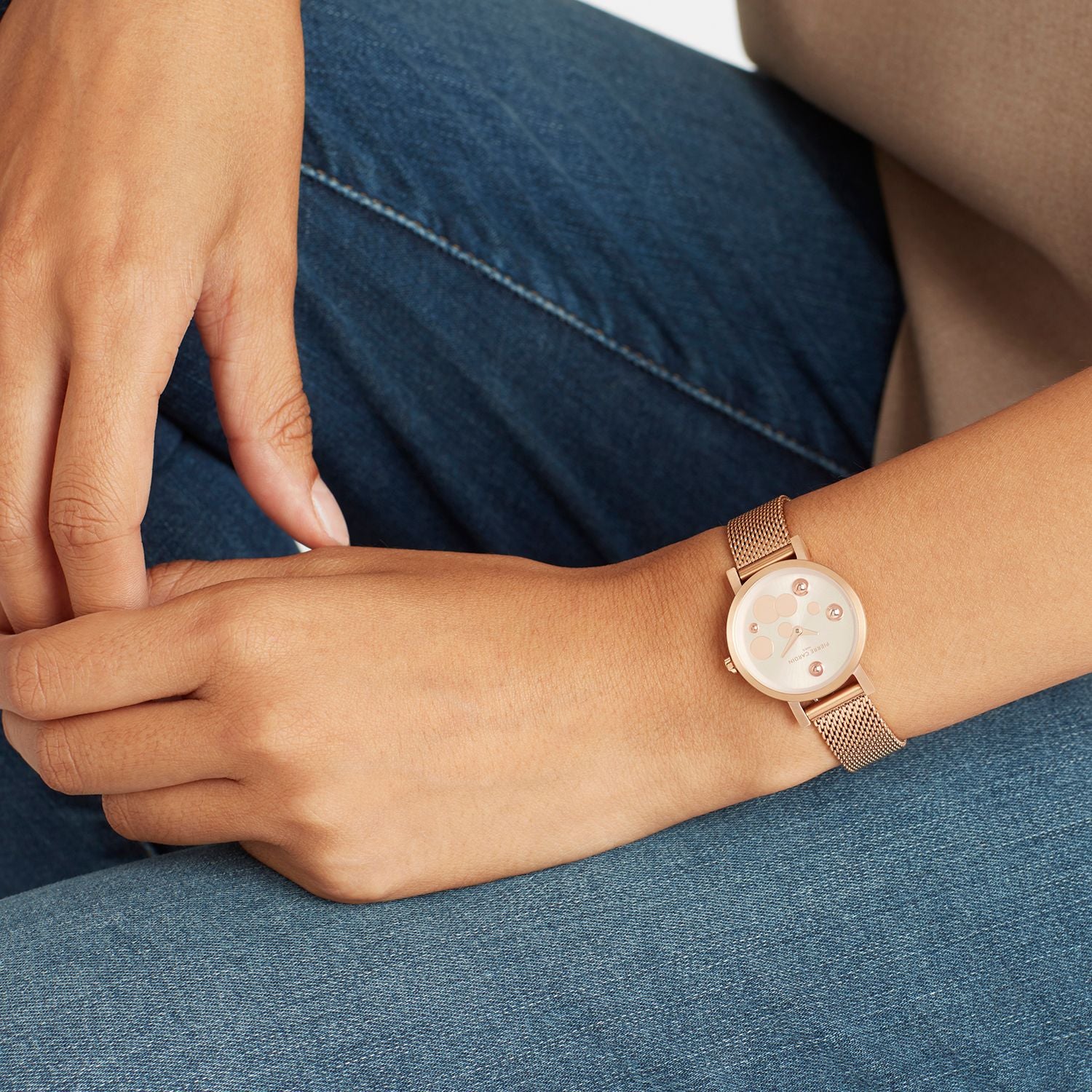 Pierre Cardin Rose Gold Women Watch - DEA STILOSA MILANO