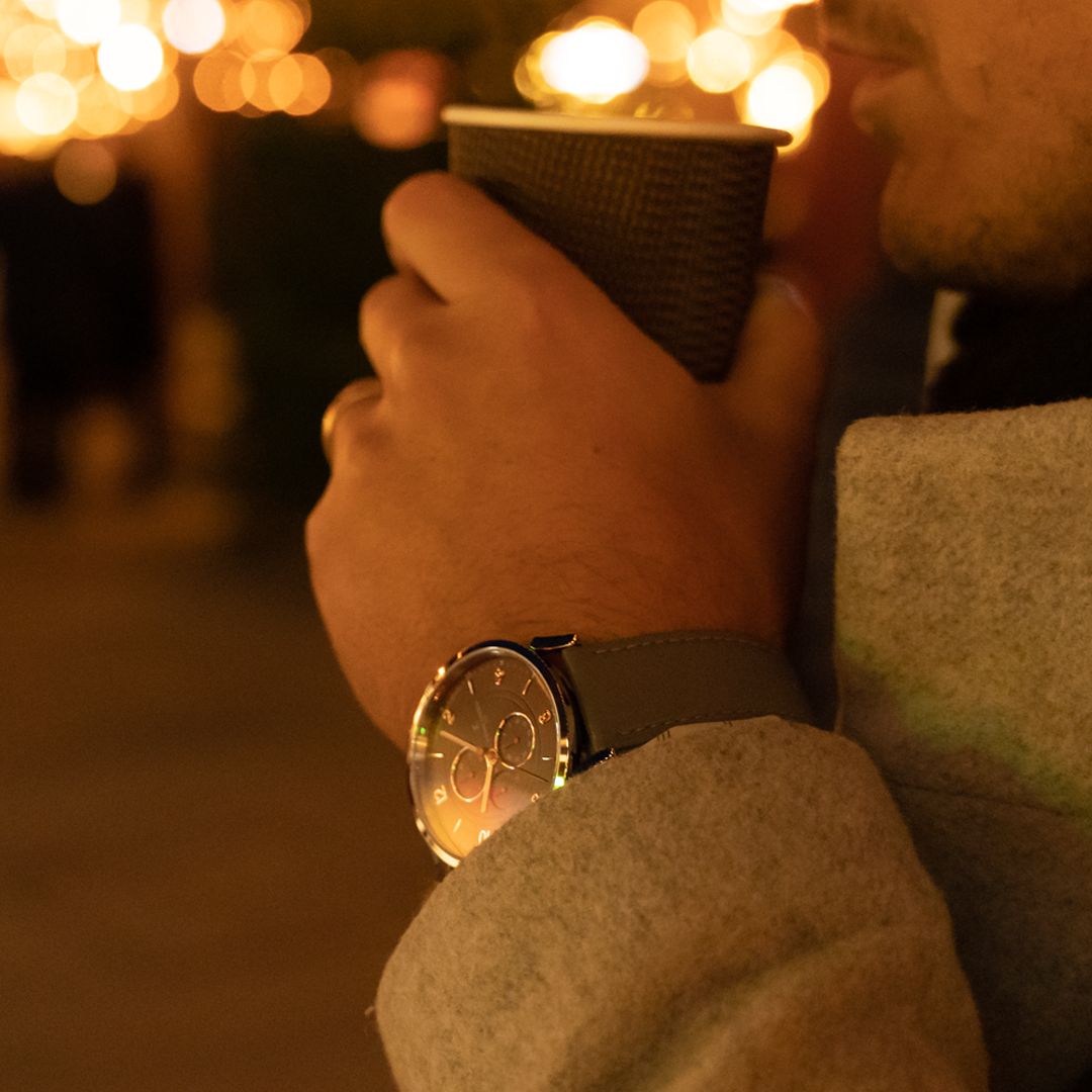 Pierre Cardin Silver Men Watch - DEA STILOSA MILANO