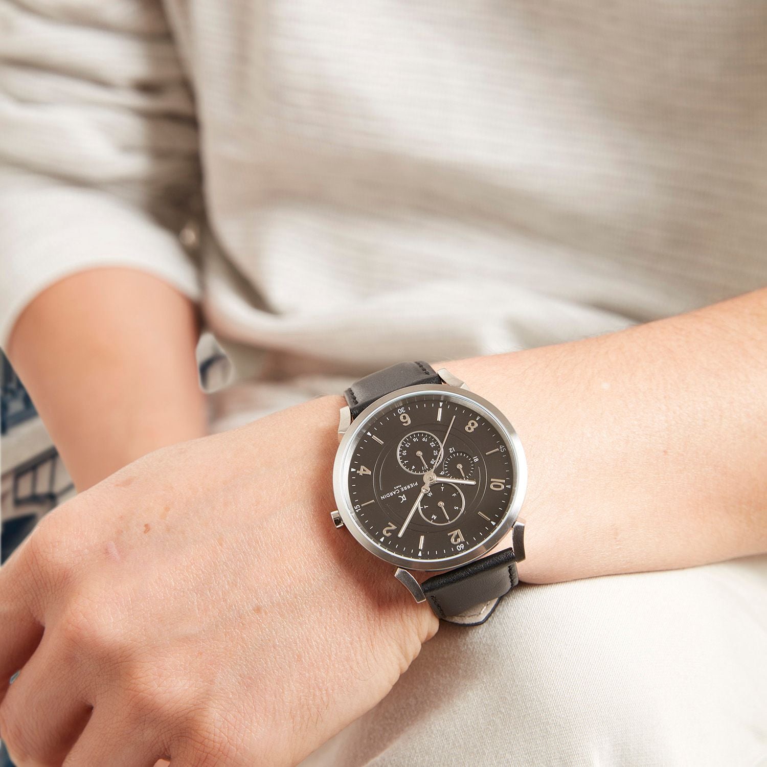 Pierre Cardin Black Men Watch - DEA STILOSA MILANO