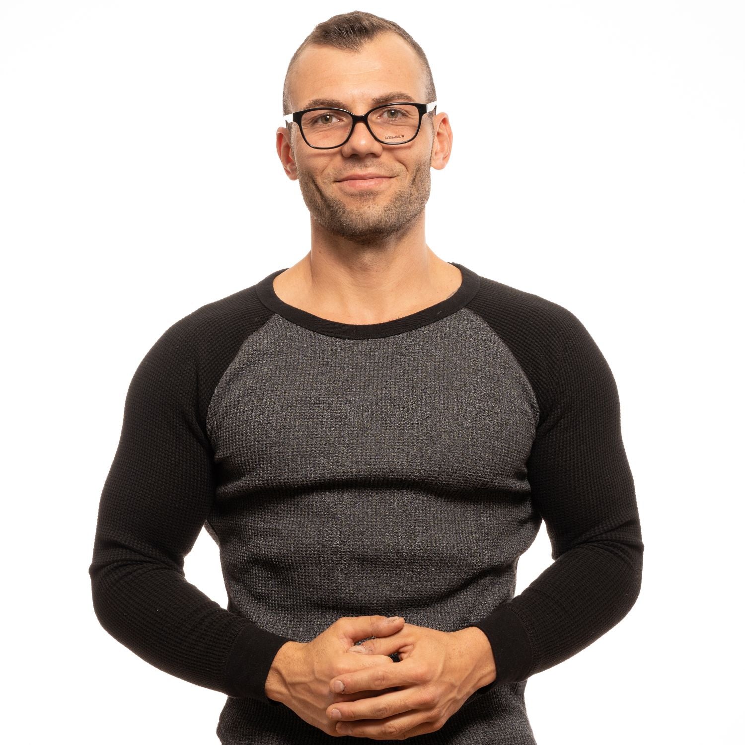 Zadig & Voltaire Black Unisex Optical Frames - DEA STILOSA MILANO