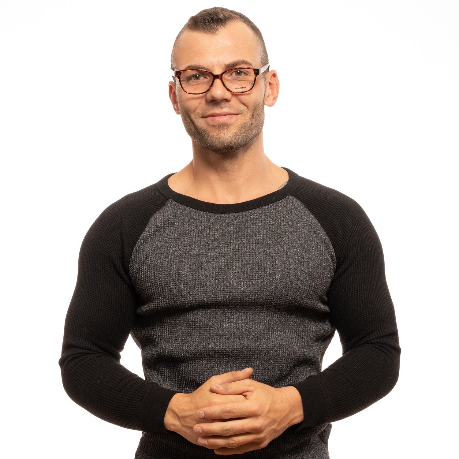 Zadig & Voltaire Brown Unisex Optical Frames - DEA STILOSA MILANO
