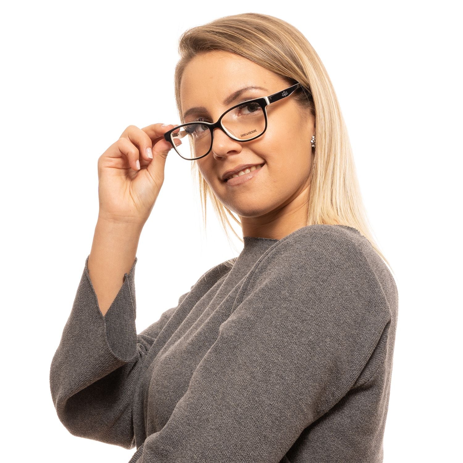 Zadig & Voltaire Black Unisex Optical Frames - DEA STILOSA MILANO