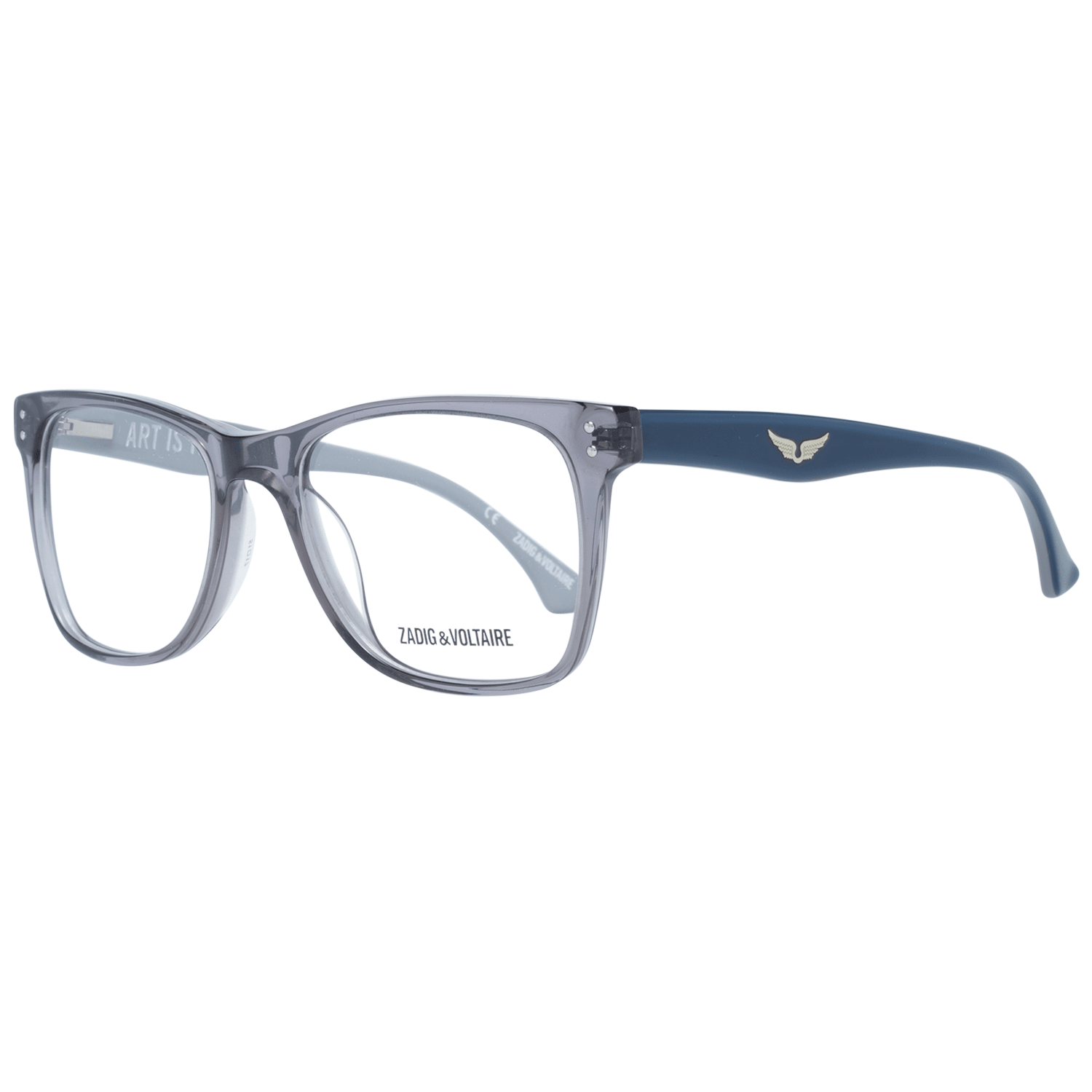 Zadig & Voltaire Gray Unisex Optical Frames - DEA STILOSA MILANO