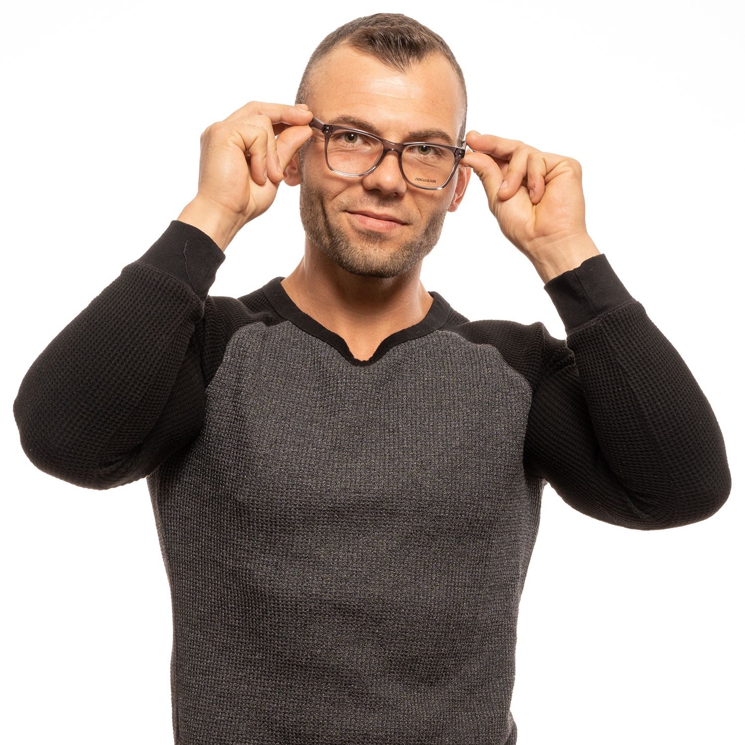 Zadig & Voltaire Gray Unisex Optical Frames - DEA STILOSA MILANO