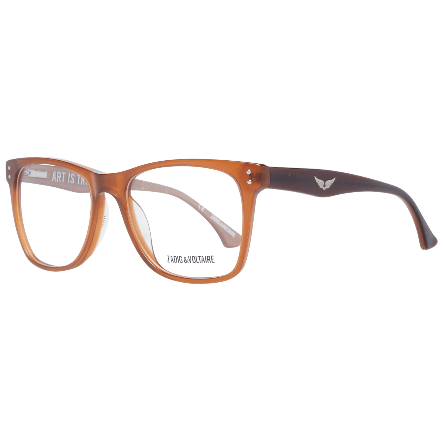 Zadig & Voltaire Brown Unisex Optical Frames - DEA STILOSA MILANO