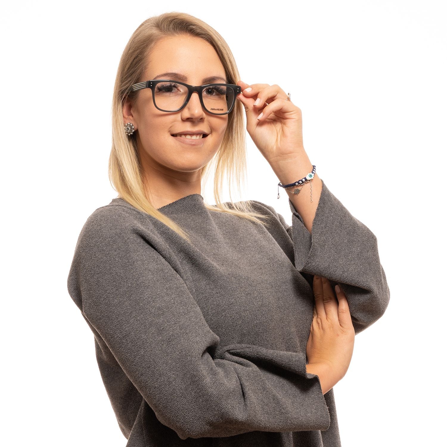 Zadig & Voltaire Green Women Optical Frames - DEA STILOSA MILANO