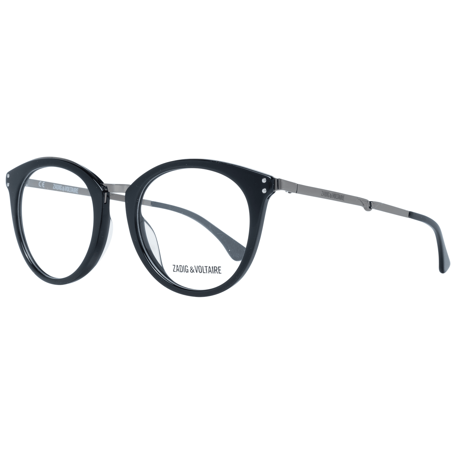 Zadig & Voltaire Black Unisex Optical Frames - DEA STILOSA MILANO