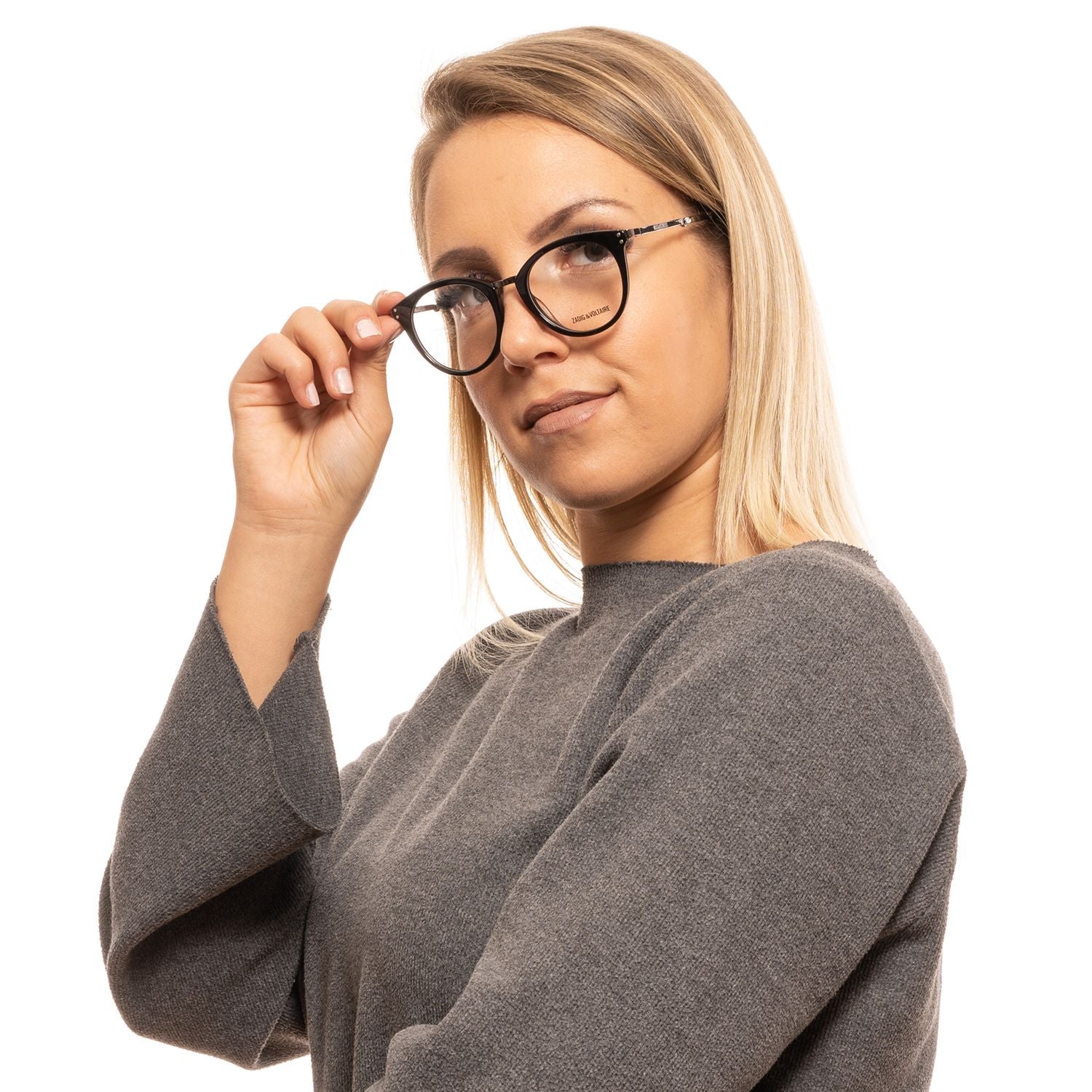 Zadig & Voltaire Black Unisex Optical Frames - DEA STILOSA MILANO
