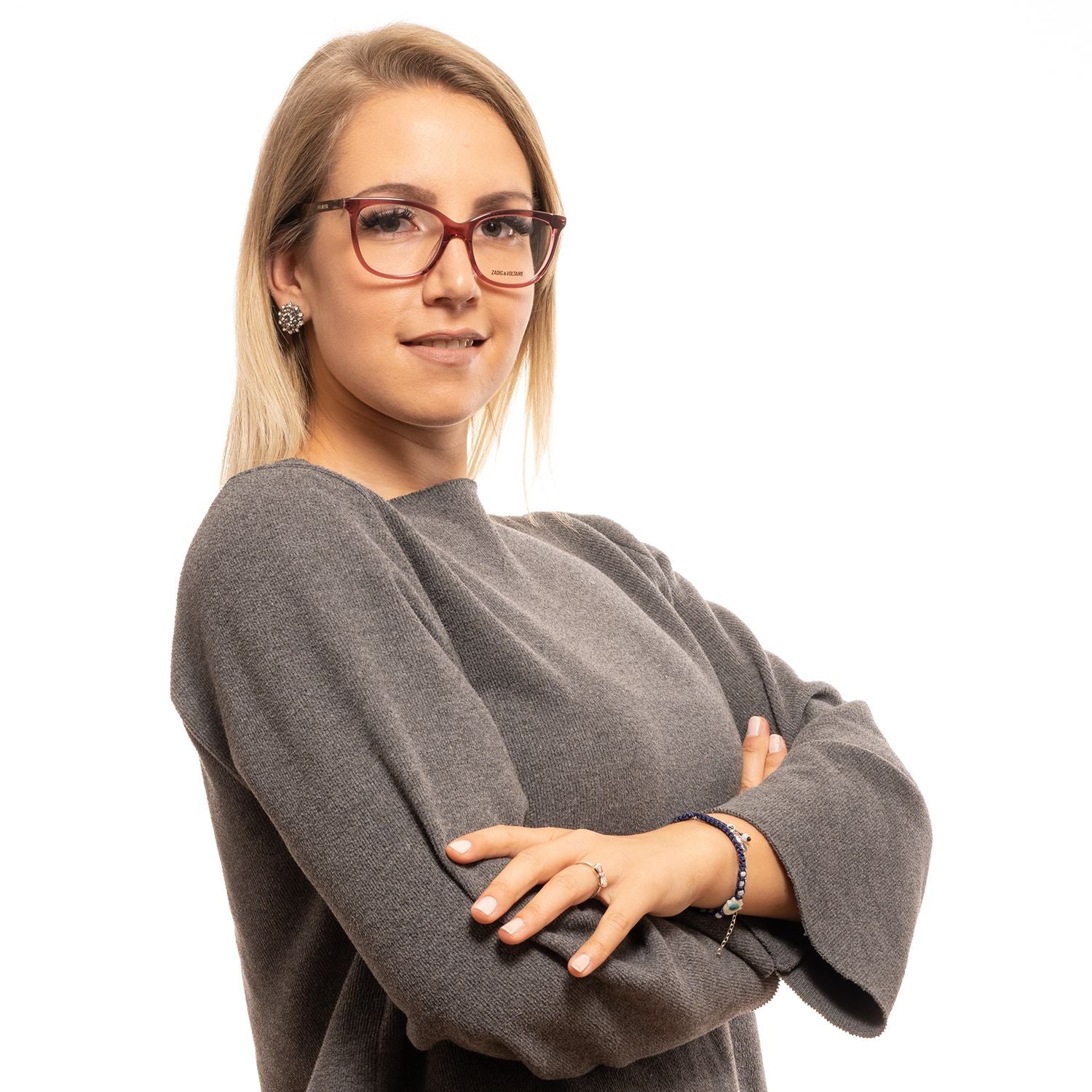 Zadig & Voltaire Red Women Optical Frames - DEA STILOSA MILANO
