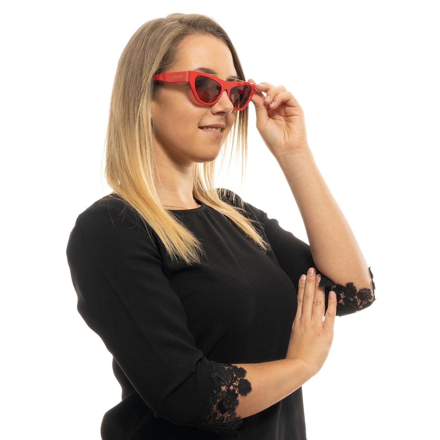Emilio Pucci Red Women Sunglasses - DEA STILOSA MILANO