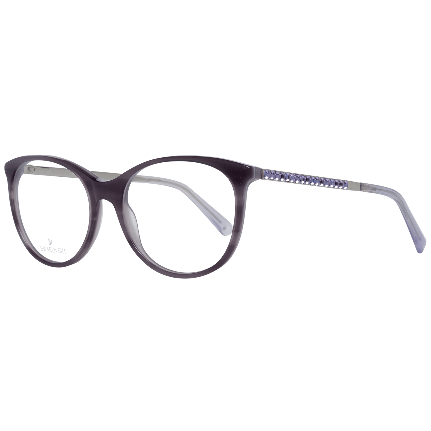 Swarovski Purple Women Optical Frames - DEA STILOSA MILANO