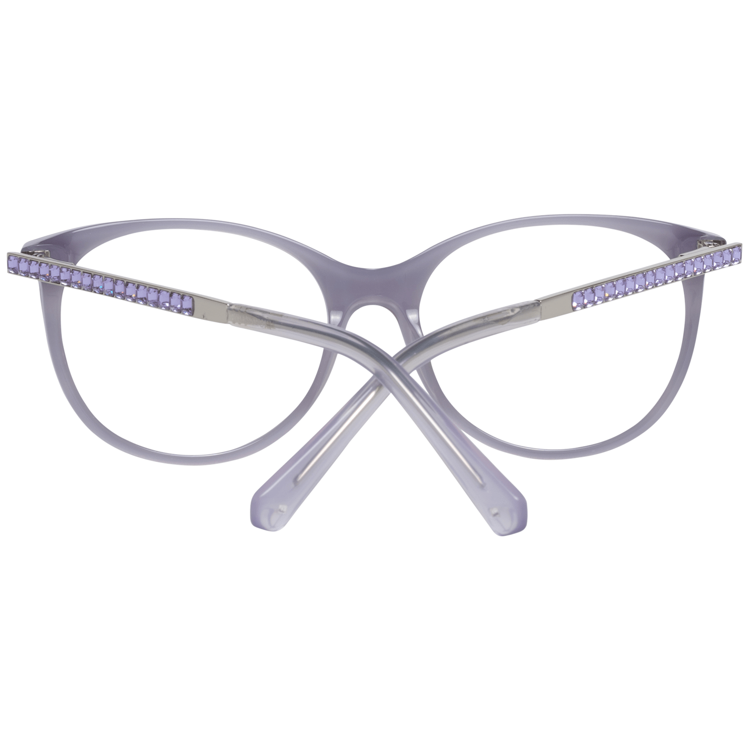 Swarovski Purple Women Optical Frames - DEA STILOSA MILANO