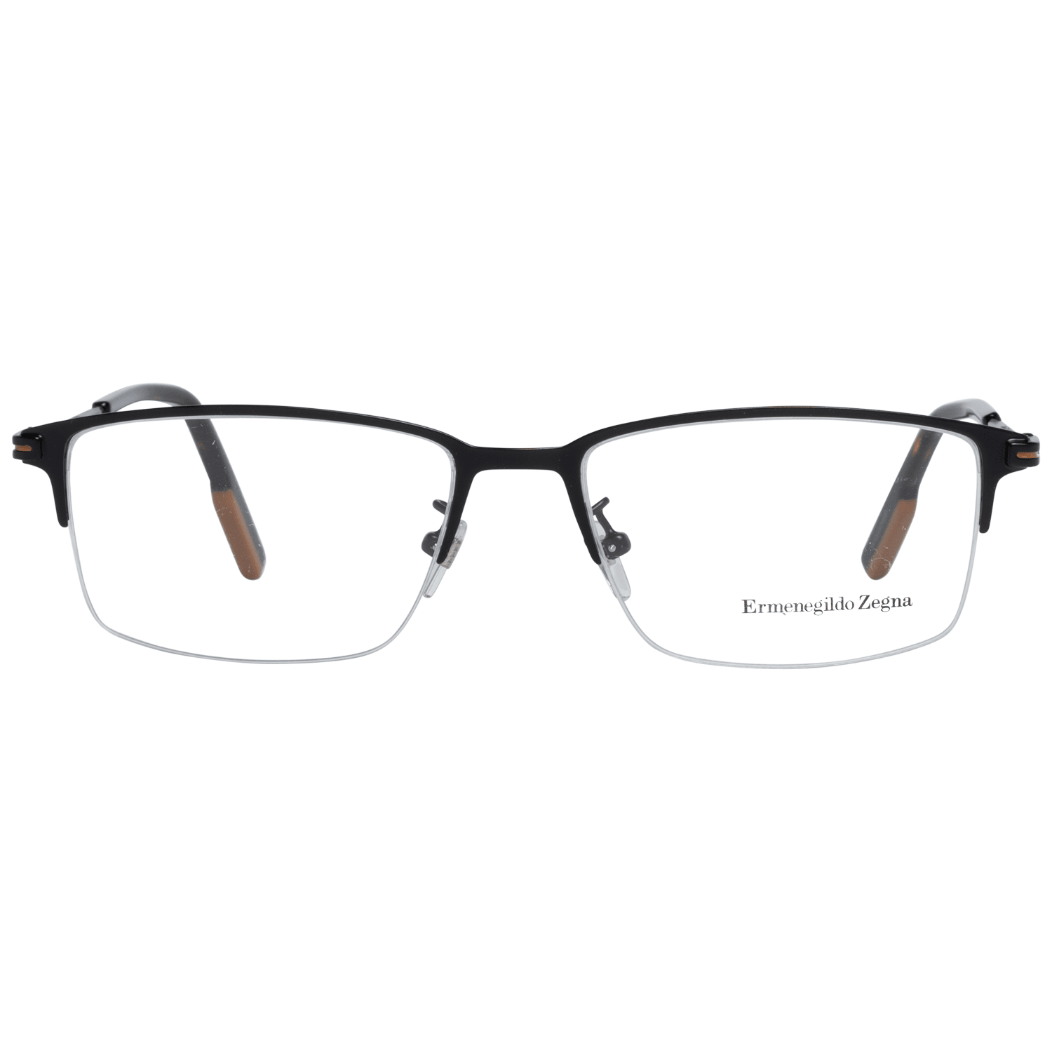 Ermenegildo Zegna Black Men Optical Frames - DEA STILOSA MILANO