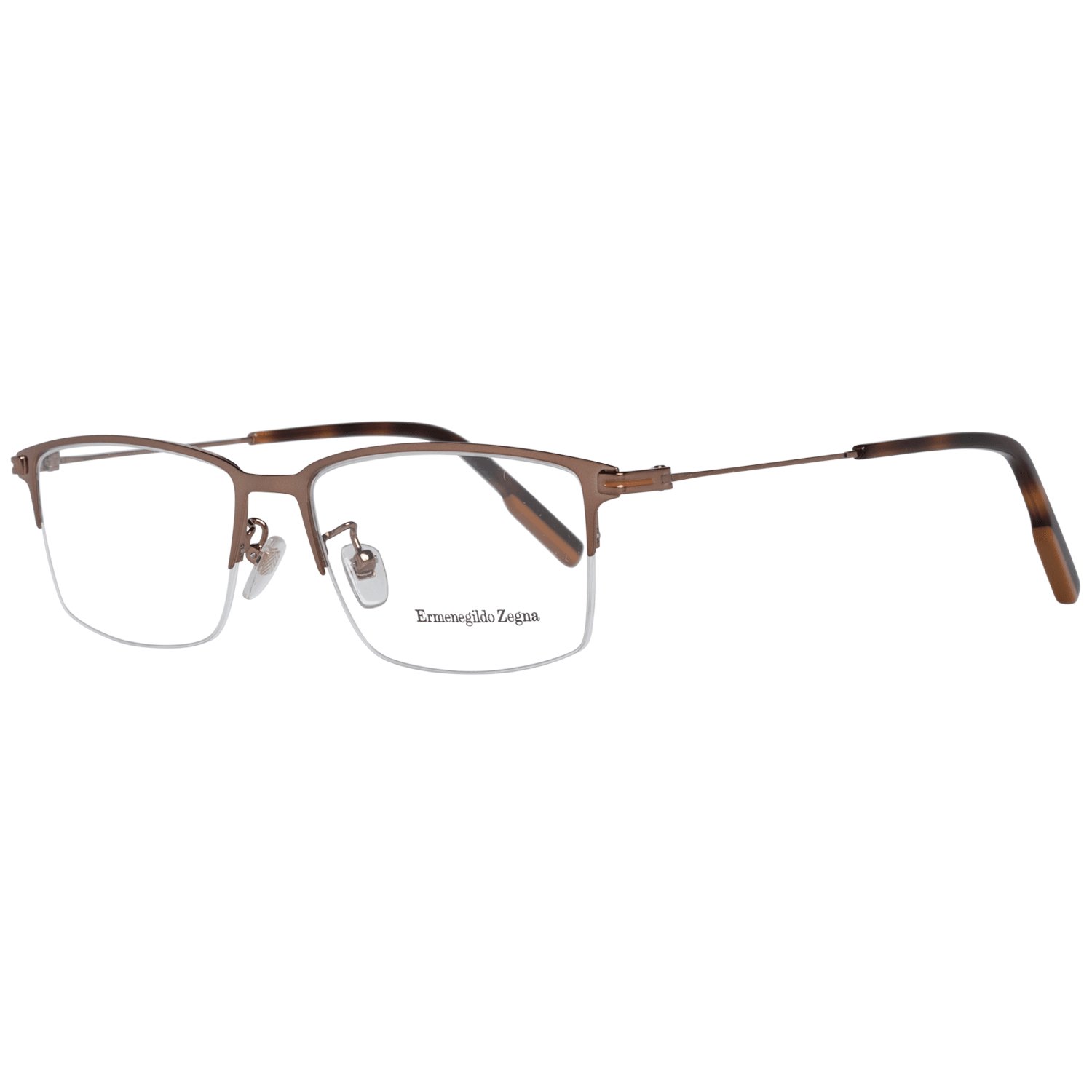Ermenegildo Zegna Bronze Men Optical Frames - DEA STILOSA MILANO