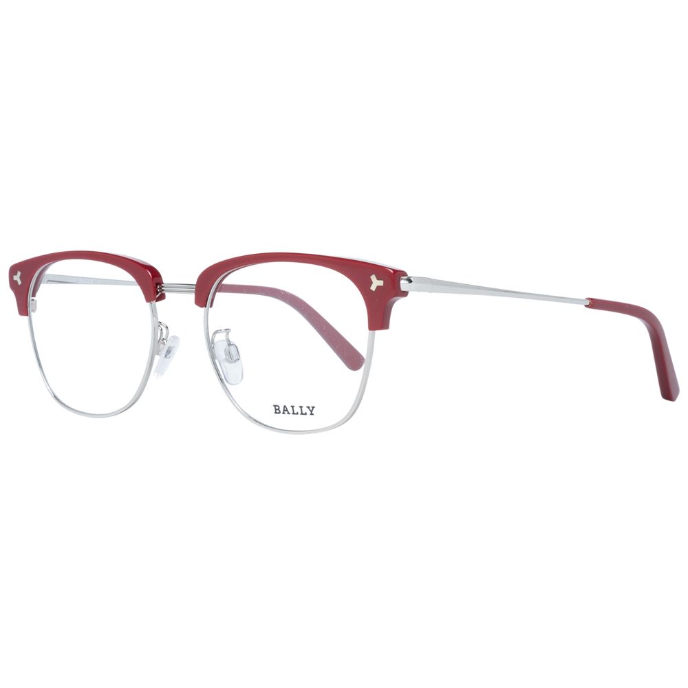 Bally Red Unisex Optical Frames - DEA STILOSA MILANO