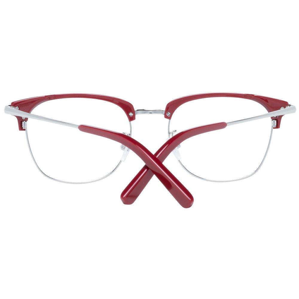 Bally Red Unisex Optical Frames - DEA STILOSA MILANO