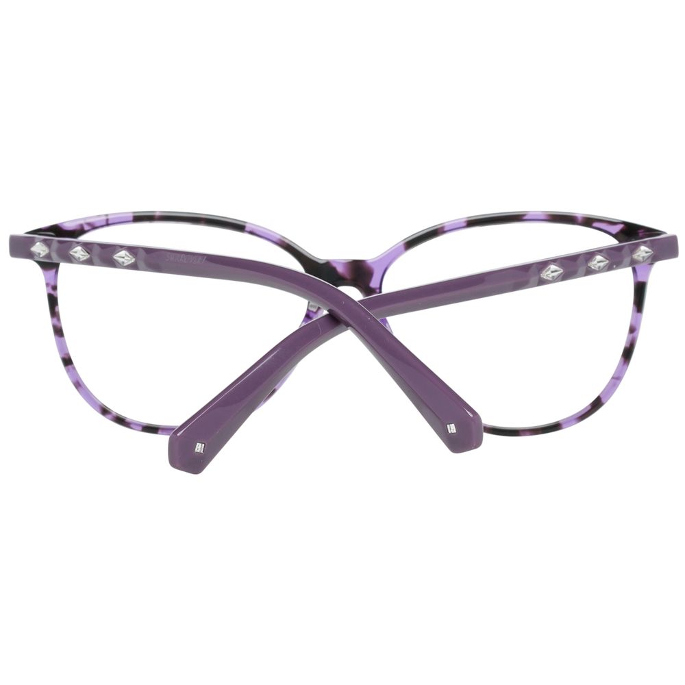Swarovski Purple Women Optical Frames - DEA STILOSA MILANO