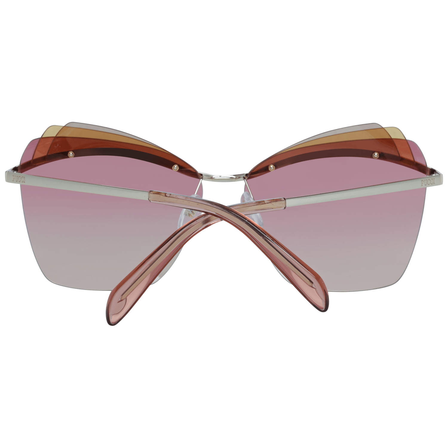 Emilio Pucci Gold Women Sunglasses - DEA STILOSA MILANO