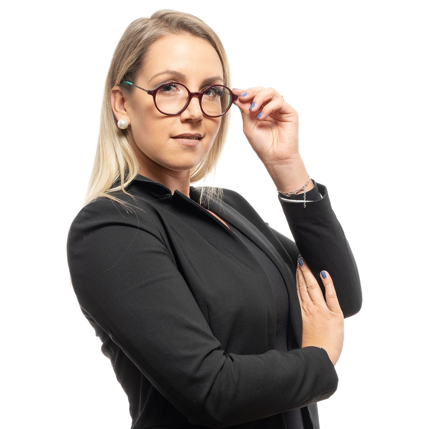 Emilio Pucci Burgundy Women Optical Frames - DEA STILOSA MILANO