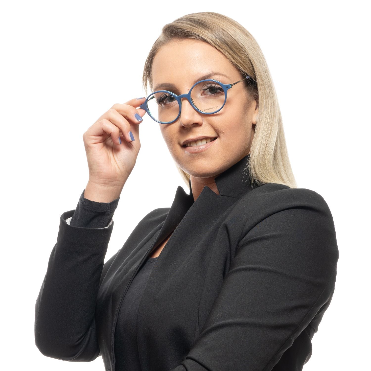 Emilio Pucci Blue Women Optical Frames - DEA STILOSA MILANO